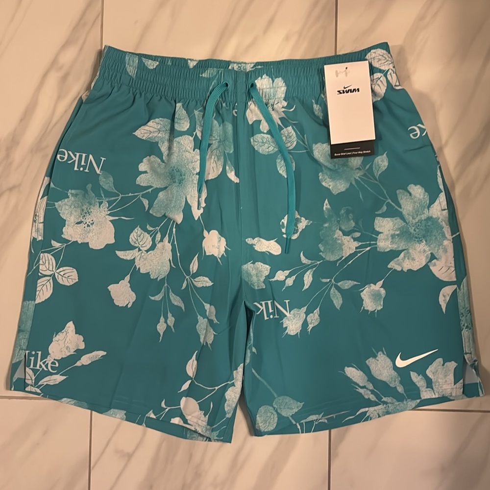 Men’s Nike Floral Swim Shorts